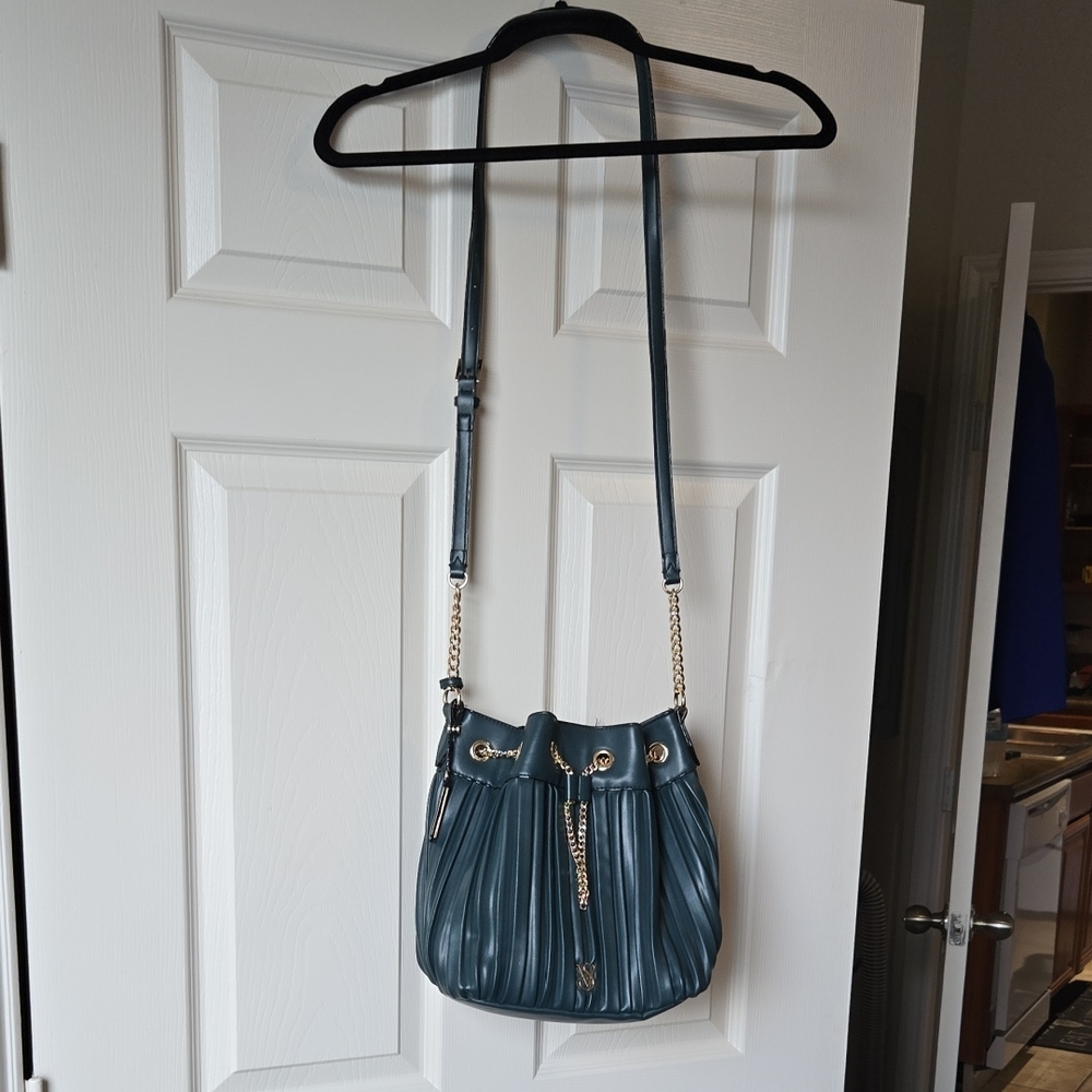 Victoria Secret Dark Emerald Green Crossbody Bag
